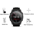 Miniatyrbild 3 av 4: Härdat glas för Garmin Fenix 6 - 6 Pro - 6 Pro Solar - 6 Pro Sapphire [2-pack] Skärmskydd för klocka Anti-repor Phonillico®