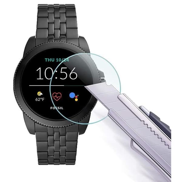 Härdat Glas för Fossil Gen 5E 42mm 44mm [Pack av 2] Skärmskydd Film Klocka Repbeständig Phonillico®
