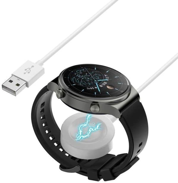 Laddningskabel USB Kompatibel med Huawei Watch GT5 Pro / GT5 / GT4 / GT3 / GT3 SE - Watch 4 / 4 Pro - D2 Phonillico®