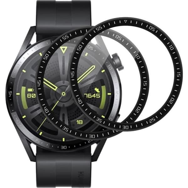 Härdat Glas för Huawei Watch GT 3 46mm [2-pack] Skärmskydd för Klockan Anti Repiga Phonillico®