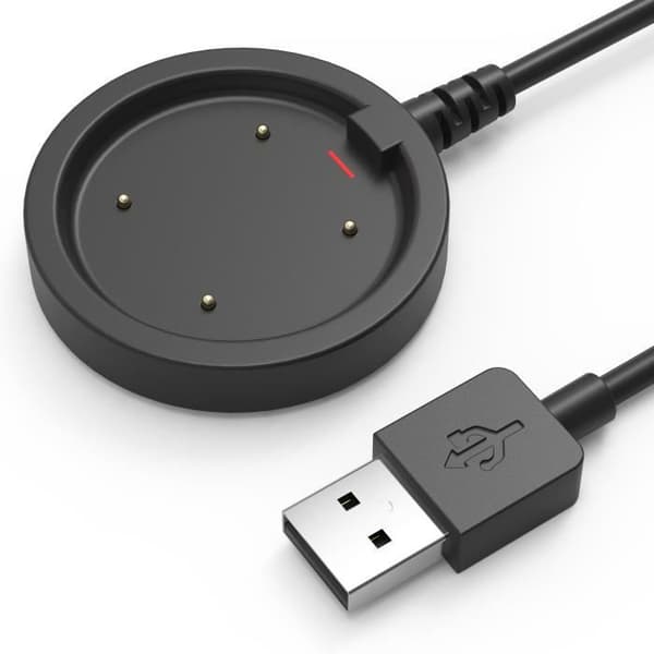 Laddare Kompatibel med Polar Vantage M-Vantage M2-Vantage V-Vantage V2 -Ignite-Ignite 2-Grit X - USB-kabel 1m Klocka Phonillico®