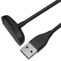 Miniatyrbild 1 av 6: Laddare kompatibel med Fitbit Charge 6 / Charge 5 / Fitbit Luxe - USB-kabel 1 meter Ersättningsadapter Laddare Klocka Phonillico®