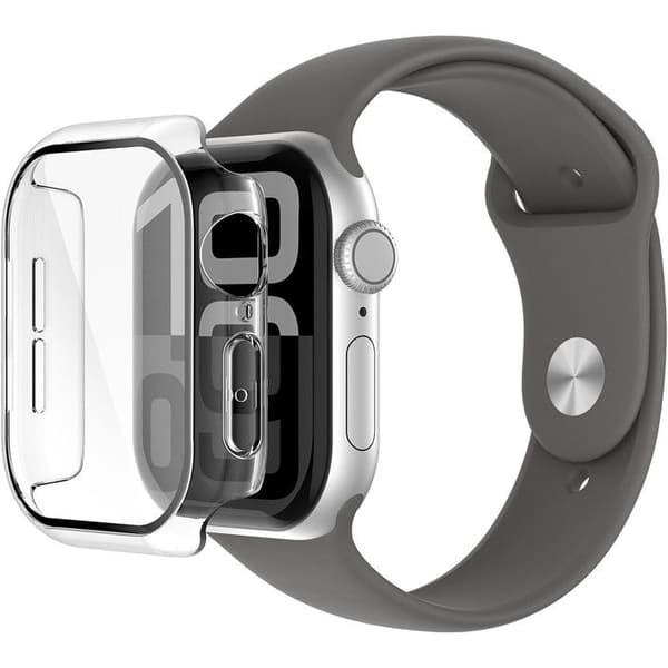 Skärmskydd - BELKIN - TemperedCurve - Apple Watch Series 10 46mm - Härdat glas 9H - 2-i-1