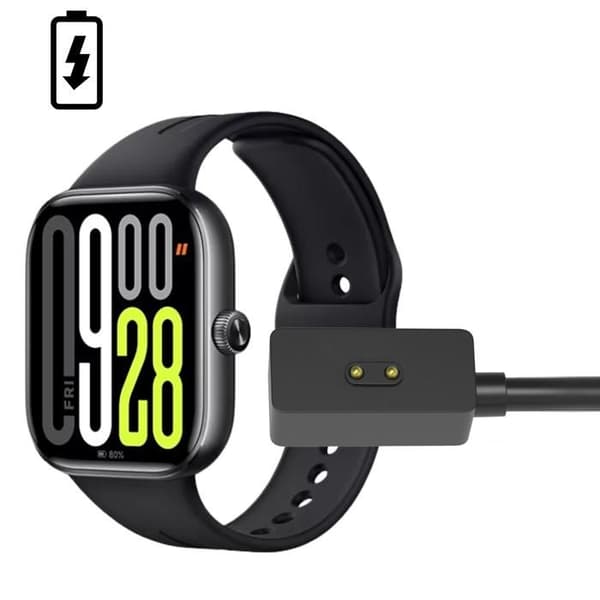 Laddare Kompatibel med Xiaomi Redmi Watch 5/Redmi Watch 4/Smart Band 9/Smart Band 8 - USB-kabel 1 meter Laddning Klocka Phonillico®