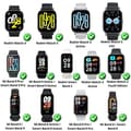Miniatyrbild 2 av 6: Laddare Kompatibel med Xiaomi Redmi Watch 5/Redmi Watch 4/Smart Band 9/Smart Band 8 - USB-kabel 1 meter Laddning Klocka Phonillico®