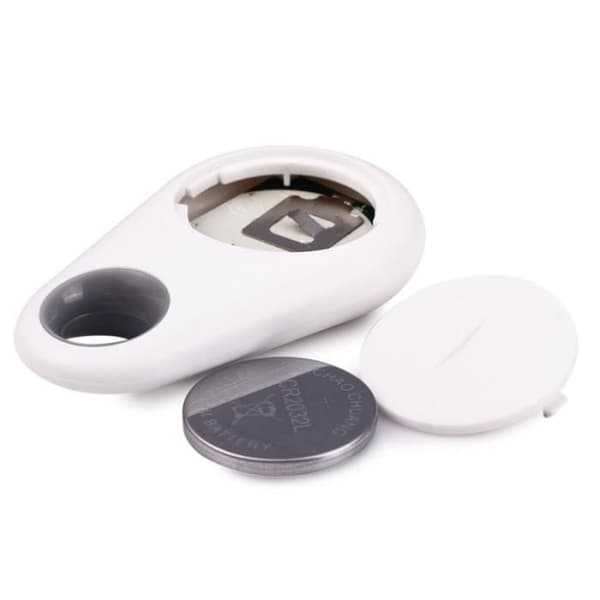 Bärbar Bluetooth 4.1 Trace Smart Key Finder Object Finder Anti-Lost Key Finder Vit
