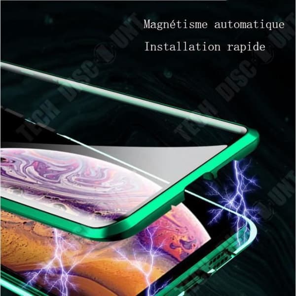 TD® Dual Surface telefonfodral för iPhone12 Anti-repa dubbelt platt glasskal