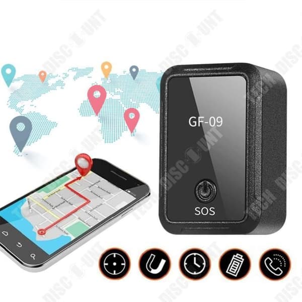 TD® GPS Car Locator Äldre barn Husdjur Bil Anti-förlorad Tracker Stöldskydd Mobil Alarm Tracker