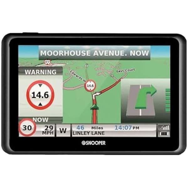 Satellitnavigator - SNOOPER - S6900 - 7 tums pekskärm - Multi-Route - Gratis uppdateringar