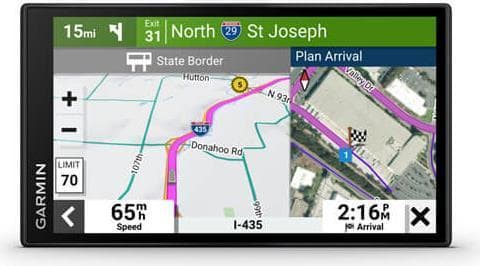 Garmin DEZL LGV610 MT-D EU Navigation System Fast 15,2 cm (6") TFT Touchscreen 176 g Sort (010-02738-10) Sort