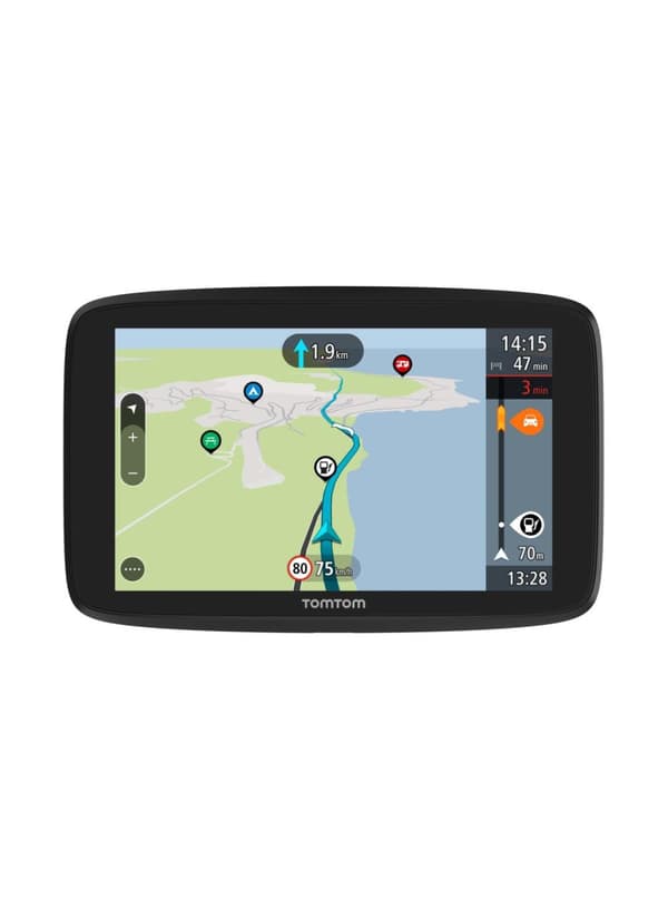 TomTom GO Camper Tour - Navigation - 6 tommer - 6 måneders flashopdatering