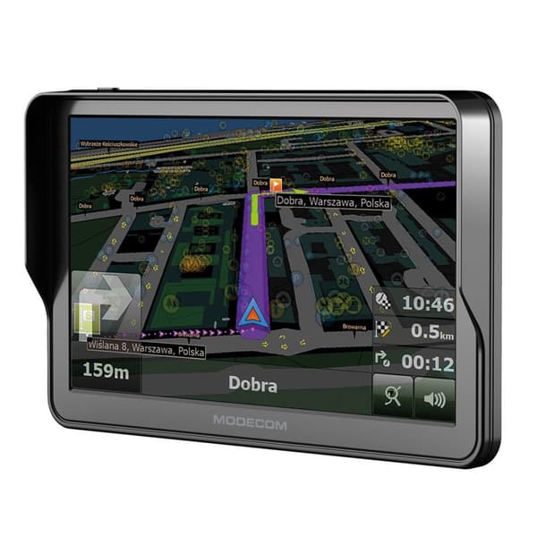 MODECOM FreeWAY CX 7.3 BILNAVIGERING + MapFactor-kartor över Europa