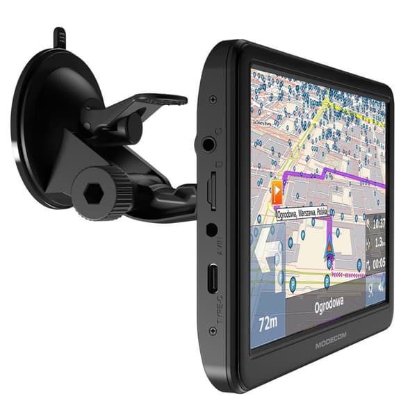 MODECOM FreeWAY CX 7.4 BILNAVIGERING + MapFactor-kartor över Europa