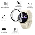 Miniatyrbild 3 av 6: Garmin Vivoactive 6 kompatibelt fodral - Hårt skyddande smartklockasfodral Transparent härdat glasskärm Phonillico®