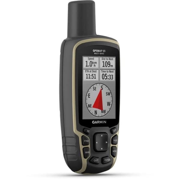 GARMIN - GPS för fotgängare - GPSMAP 65 - Multi-Band