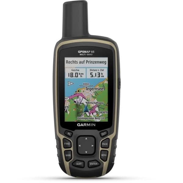 GARMIN - GPS för fotgängare - GPSMAP 65 - Multi-Band