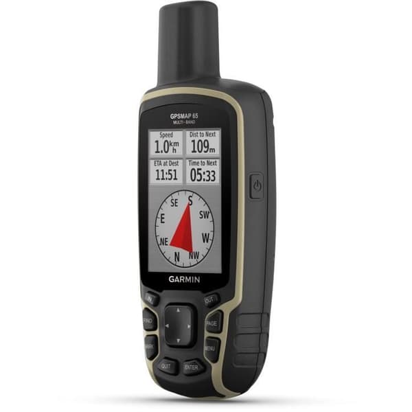 GARMIN - GPS för fotgängare - GPSMAP 65 - Multi-Band