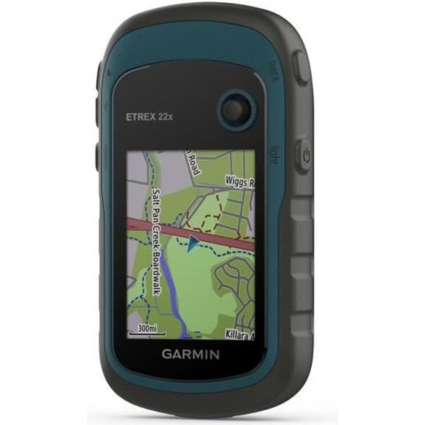 GARMIN eTrex 22x vandrings-GPS - Blå - GPS/GLONASS-navigator - 2,2" - IPX7 Svart, Grå