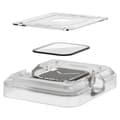 Miniatyrbild 3 av 5: Spigen Proflex EZ FIT - Skärmskydd för Apple Watch 8 / 7 45 mm (2 st) - Härdat glas - Vit