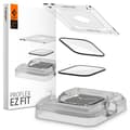 Miniatyrbild 1 av 5: Spigen Proflex EZ FIT - Skärmskydd för Apple Watch 8 / 7 45 mm (2 st) - Härdat glas - Vit