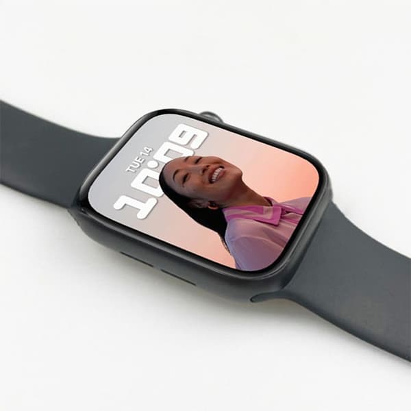 Skyddsglas för Apple Watch 7/8 45 mm skärm Mocolo 3D Glass Full Glue