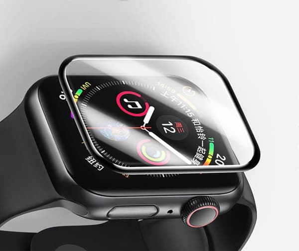 Skyddsglas för Apple Watch 7/8 45 mm skärm Mocolo 3D Glass Full Glue