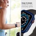 Miniatyrbild 4 av 4: Spigen - ACS02223 - Thin Fit Fodral kompatibel med Apple Watch Series 6 SE 5 4 44mm - Blå