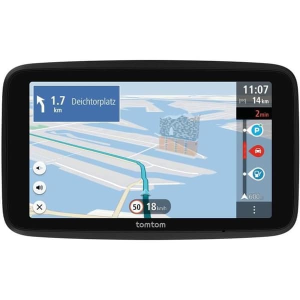 GPS - TOM TOM - GO Advanced - 6 Tum - Karta över världen - TomTom Trafik