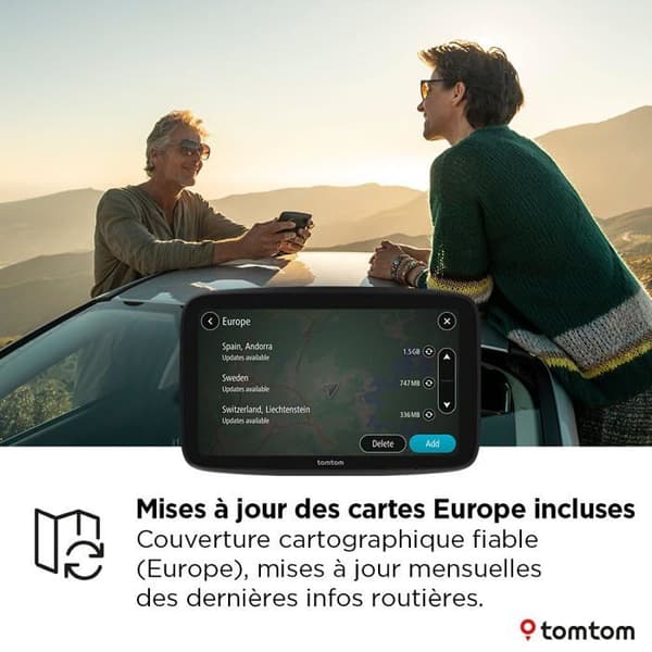 Gps auto - modul - navigationslåda Tomtom