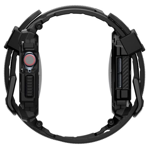 Spigen - Rugged Armor Pro - Apple Watch 10 42 mm - Matt Svart