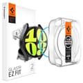 Miniatyrbild 1 av 6: Härdat glas Spigen GLAS.TR EZ FIT Set med 2 skärmskydd i härdat glas för Samsung Galaxy Watch 7 44 mm (2 stycken)