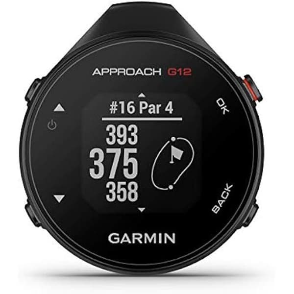 GPS för golf - GARMIN - Approach G12 - 42 000 förladdade banor - Detaljerad vy över greener - Batteritid 30h