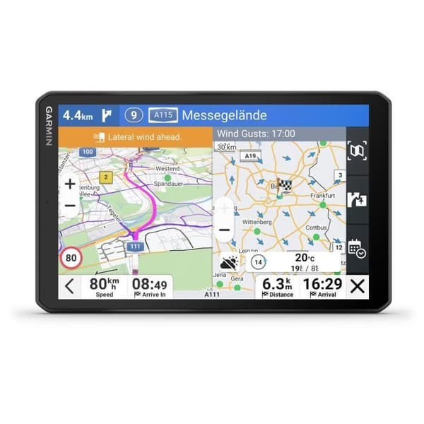 GPS för tung trafik - GARMIN - Dezl LGV820 - Hela Europa, dēzl-gemenskap Svart