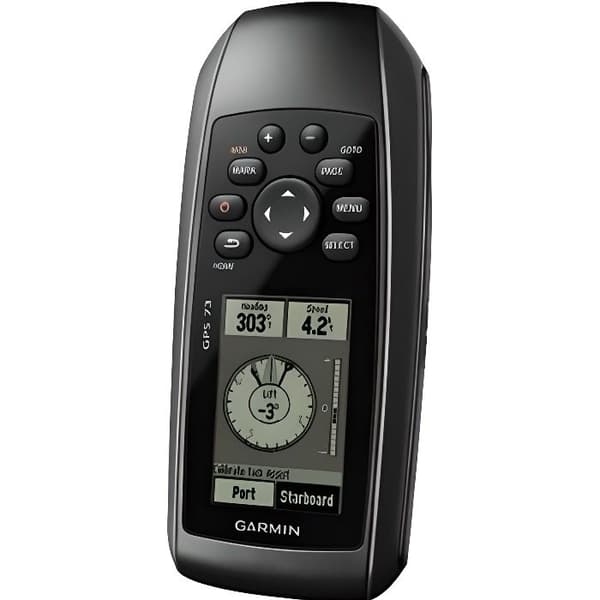 GARMIN GPS-veneilyyn tarkoitettu kannettava GPS-73 musta