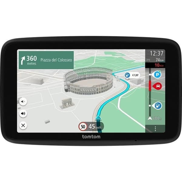 TomTom - GO Superior 6 - Bil-GPS - 6 tommer - TomTom Traffic - 2 års Premium-tjenester inkluderet - Verdenskort Sort