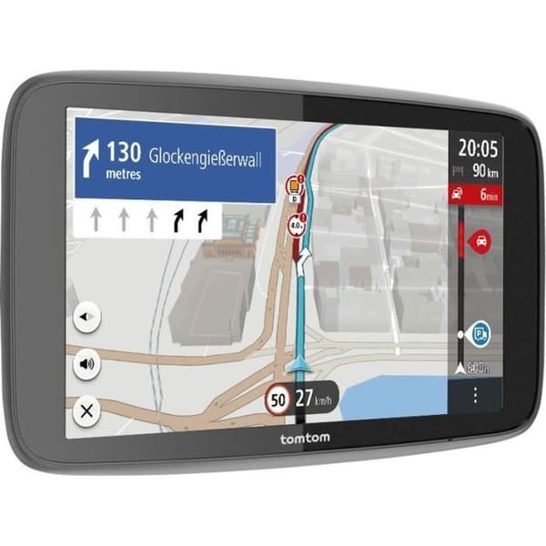 TomTom - GO Professional 5 2. sukupolvi - GPS kuorma-autoille, linja-autoille ja henkilöautoille - 5 tuumaa - TomTom Traffic - Euroopan kartta -