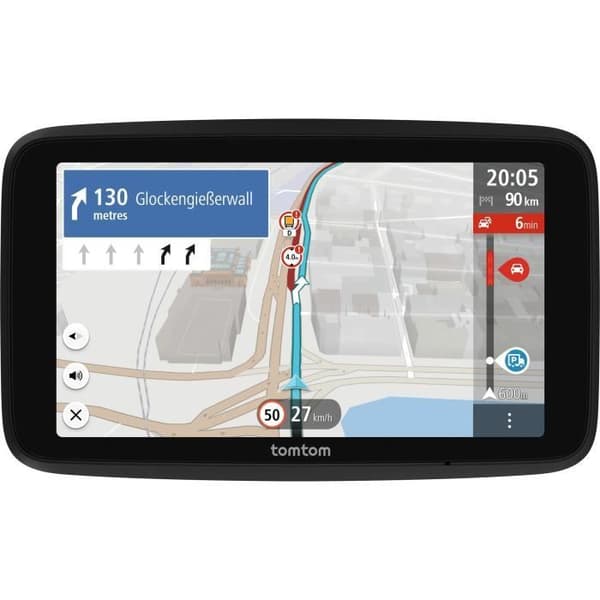 TomTom - GO Professional 5 2. sukupolvi - GPS kuorma-autoille, linja-autoille ja henkilöautoille - 5 tuumaa - TomTom Traffic - Euroopan kartta -