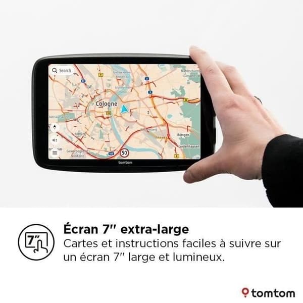 GPS - TOMTOM - GO Navigator 2. sukupolvi - 6 tuumaa - Wi-Fi-päivitys - Euroopan kartat