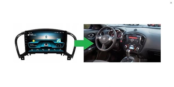 RADIO GPS-NAVIGAATIO NISSAN JUKE 2010+ ANDROID