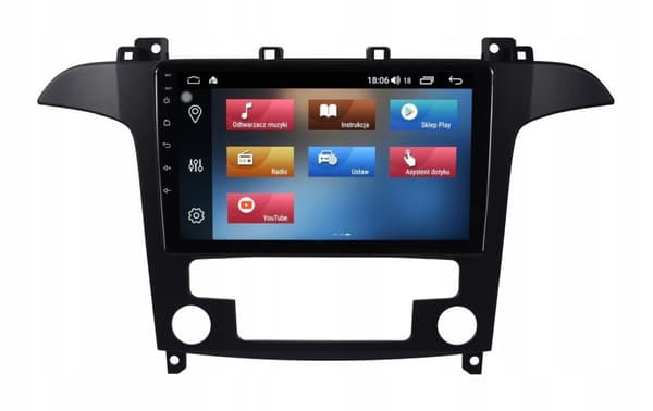 RADIO GPS-NAVIGAATIO FORD S-MAX 2006-2015 ANDROID