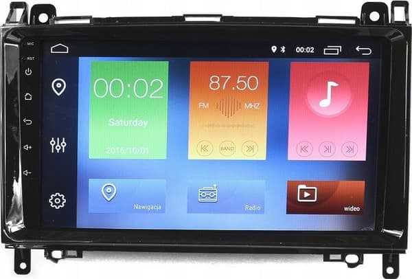 RADIO GPS-NAVIGAATIO MERCEDES W245, T245 A-SARJA ANDROID