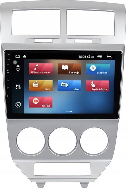 RADIO GPS DODGE CALIBER 2006-11 ANDROID