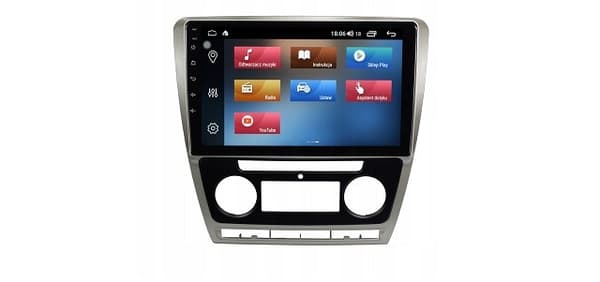 RADIO GPS-NAVIGAATIO SKODA OCTAVIA II 2004-2013 ANDROID
