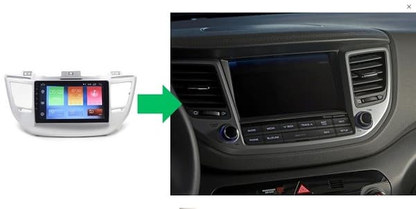 RADIO GPS-NAVIGAATIO HYUNDAI TUCSON 2015+ ANDROID