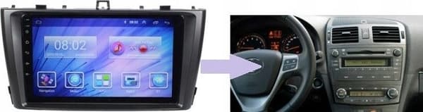 RADIO-NAVIGAATIO GPS TOYOTA AVENSIS T27 2008-2015