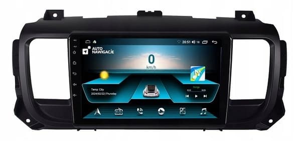 RADIO GPS-NAVIGAATIO TOYOTA PROACE 2016+ ANDROID