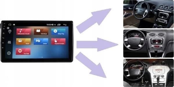 RADIO GPS NAVIGATION FORD S-MAX 2009-2015 ANDROID