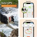 Miniatyrbild 3 av 6: Collar GPS för hund - WEENECT Hund XT - XL Antenn - Vattentät - Julius-K9 Halsband - Fungerar med abonnemang - Orange