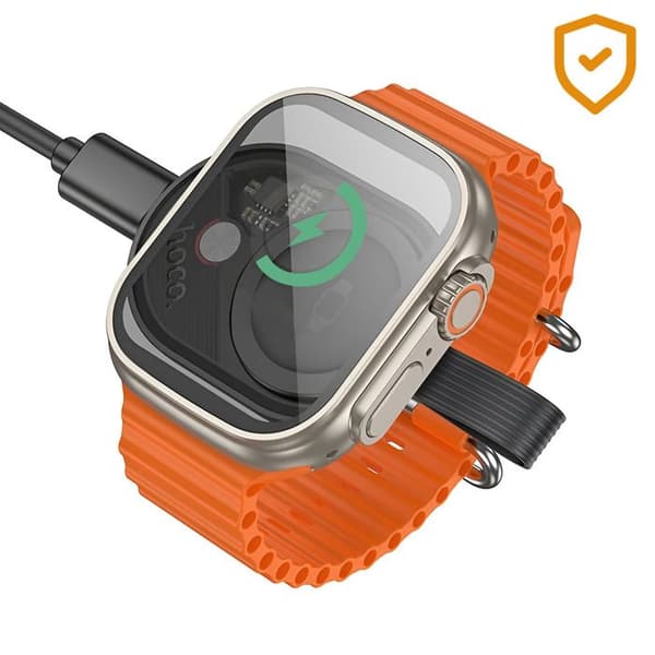 Magnetisk laddare för Apple Watch 2,5 W med kompakt USB-C-kontakt Hoko svart