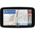 Miniatyrbild 1 av 6: TomTom - GO Professional 6 2:a Generationen - GPS för tung last, buss och bil - 6 tum - TomTom Traffic - karta Europa -